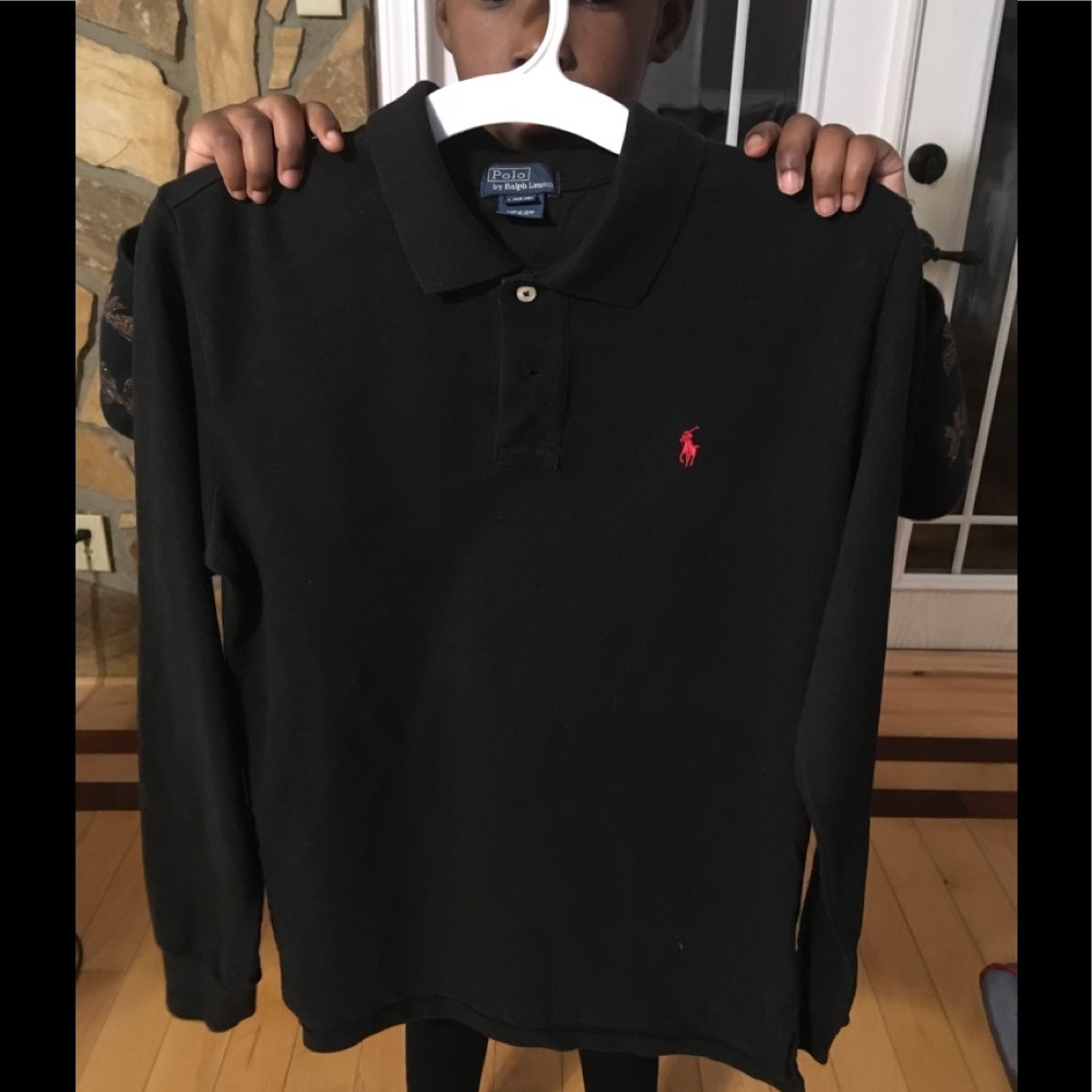 Ralph Lauren Polo shirt sz kids large 14-16.